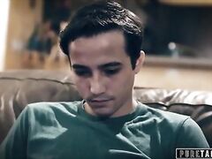 PURE TABOO Jealous Son Seduces Step-Step Mom To Spite Step Dad